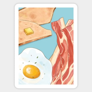 Breakfast Illustration Sticker